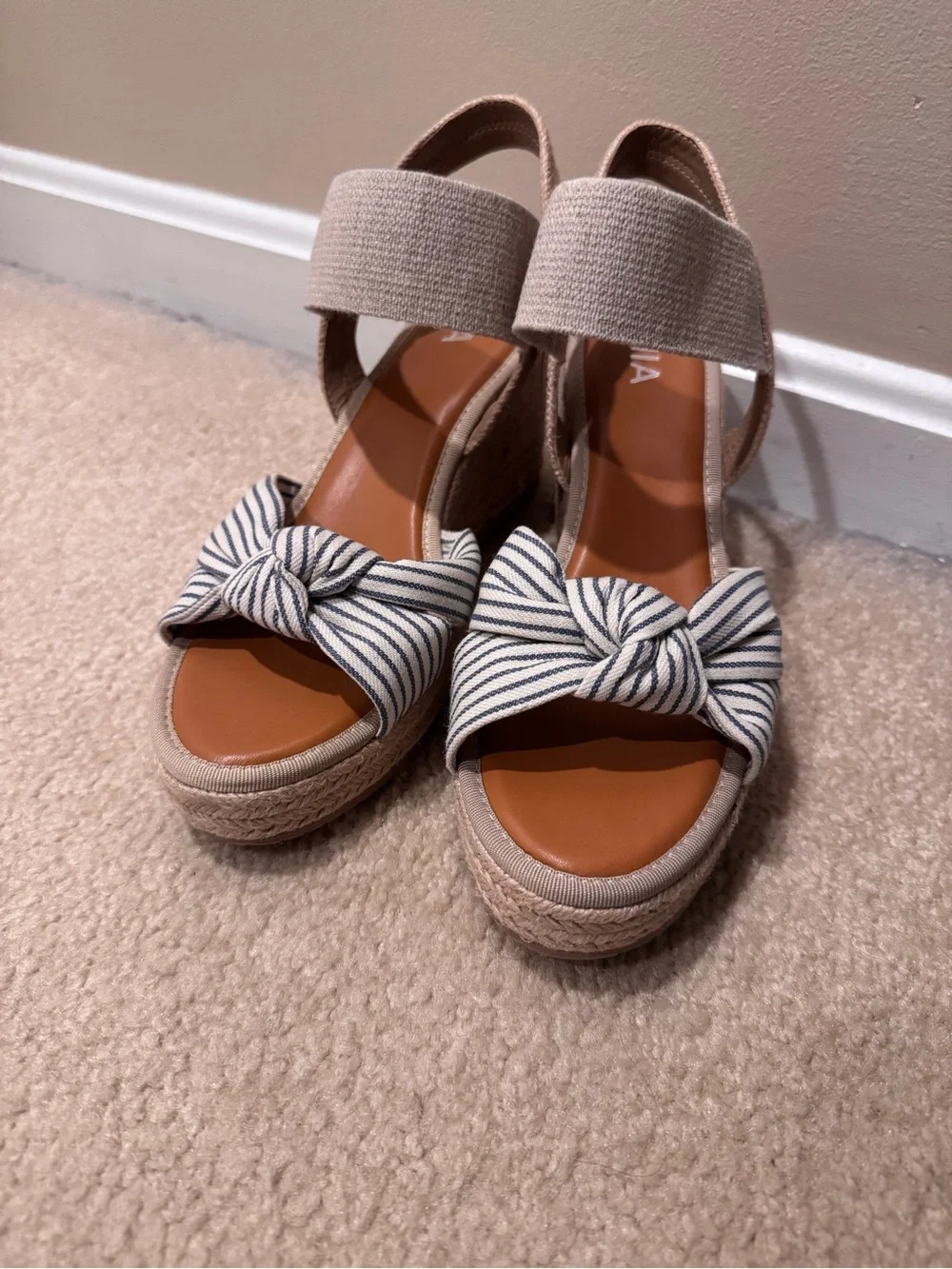 MIA Belinda Espadrille Wedge Sandal - NWOT, Never Worn | Size 10 M